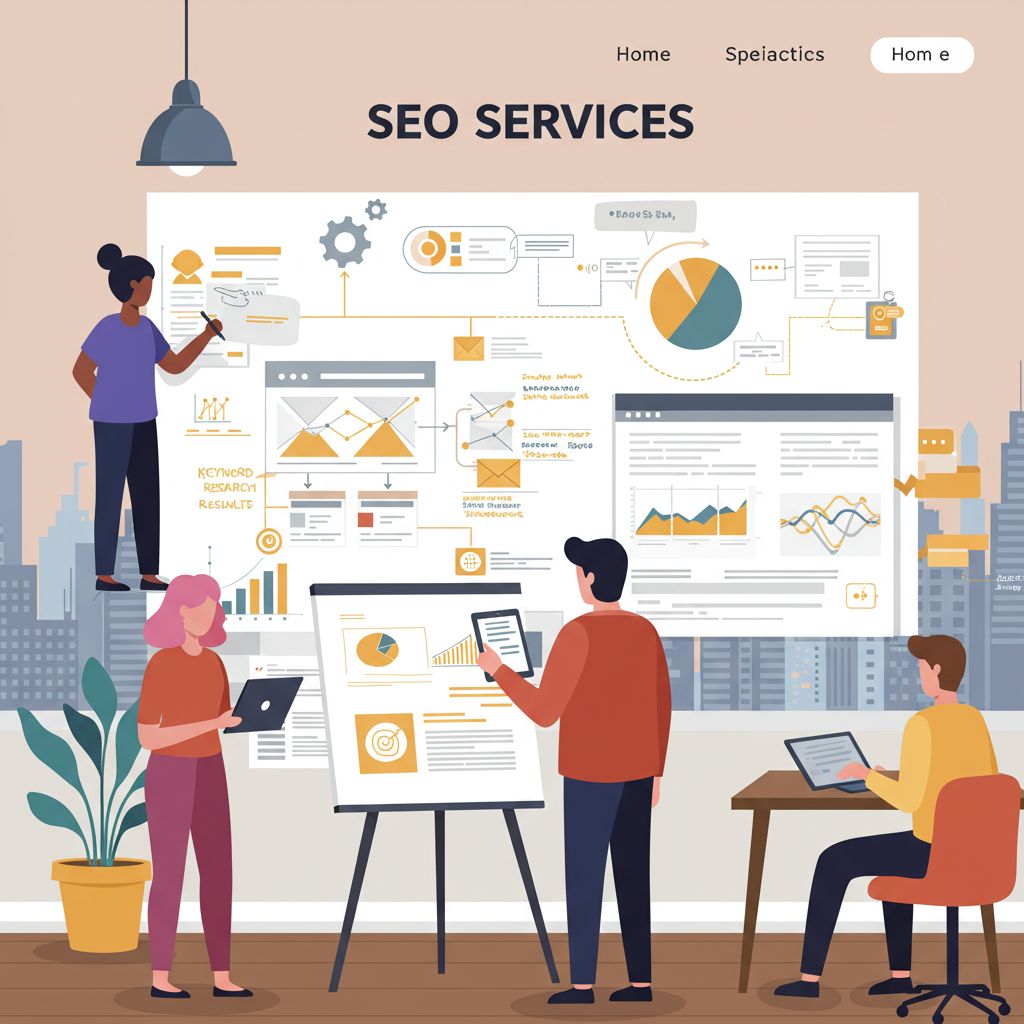 SEO Company Homestead Florida - Team Analyzing Search Rankings